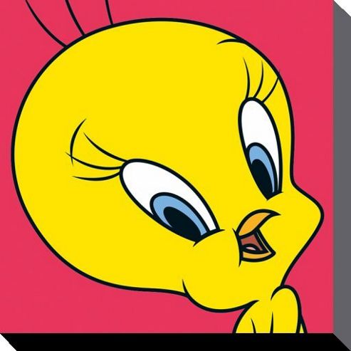 Image of Looney Tunes Tweety Canvas Print
