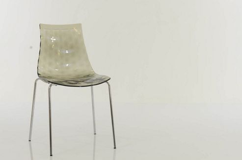 Image of Fizz Gel Dining Chair Smoke
