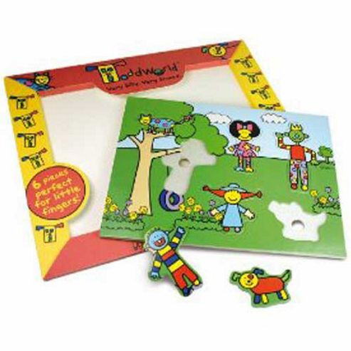 Image of Toddworld 6 Piece Push Out Puzzle A Day In The Park