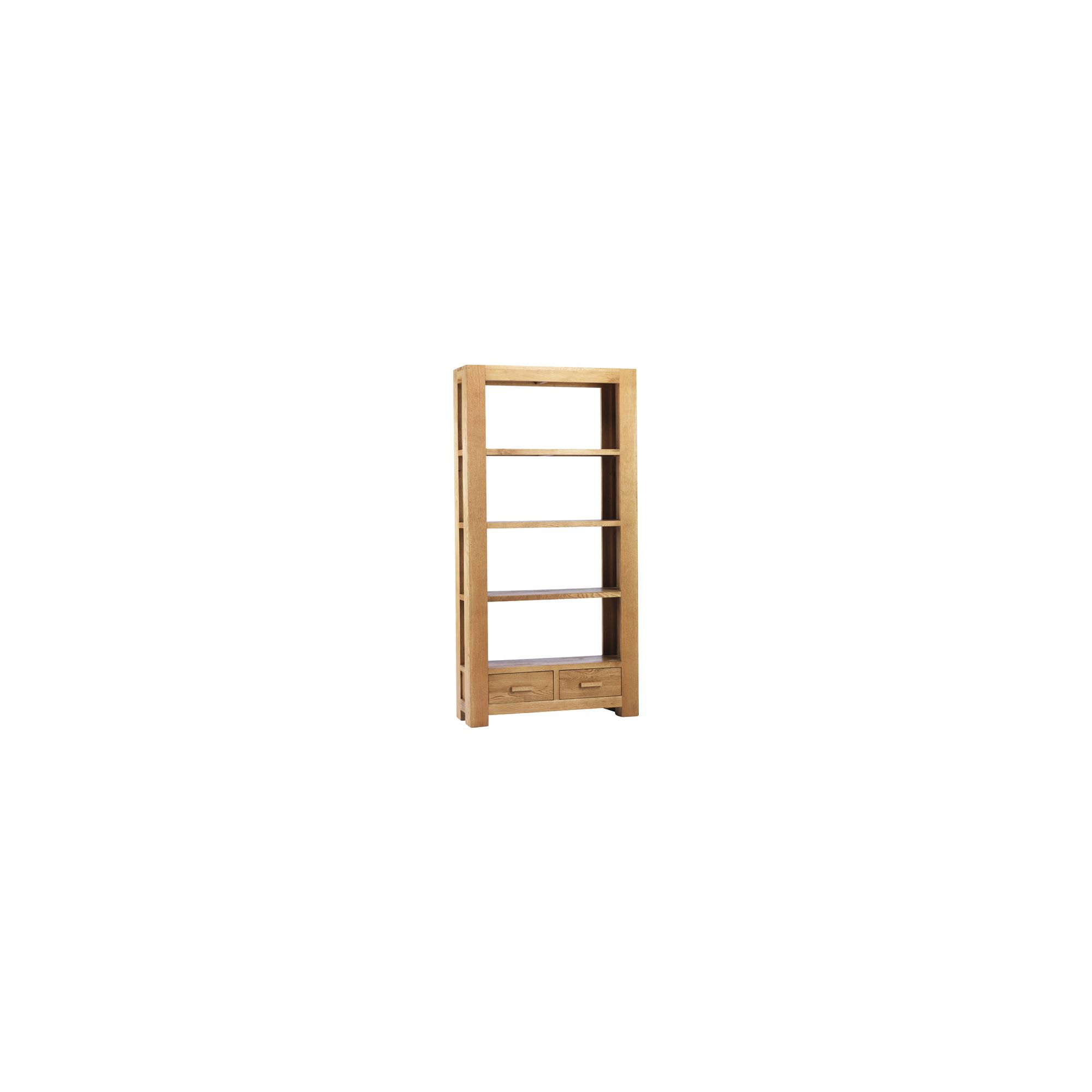 Thorndon Block Large Bookcase in Natural Matured Oak at Tesco Direct