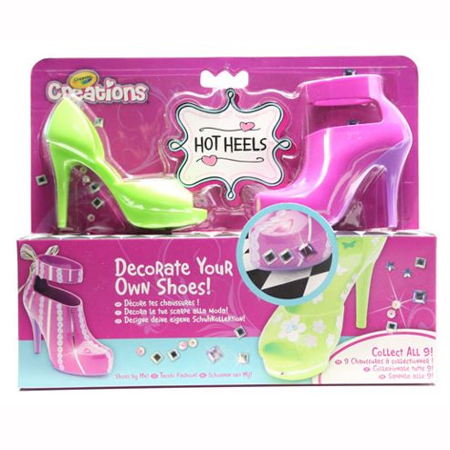 Image of Crayola Creations Hot Heels Two Pack - Green And Pink