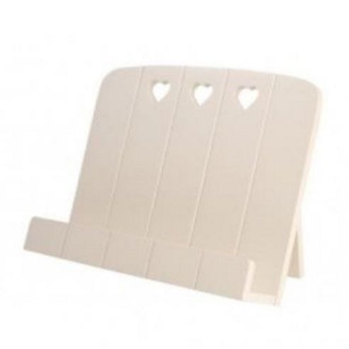 Image of T&g Colonial Home Cook Book Stand In Cream