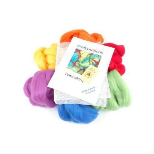 Image of Felt Making Kit Rainbow