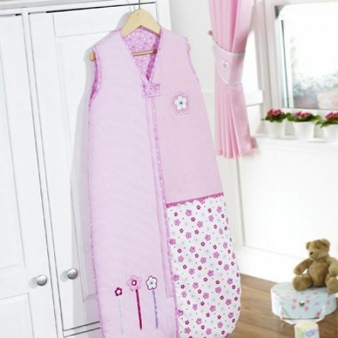 Image of Bed-e-byes Purfect Pink Sleeping Bag 6-18 Months