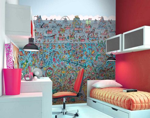 Image of 1wall Where S Wally Deep Sea Wall Mural