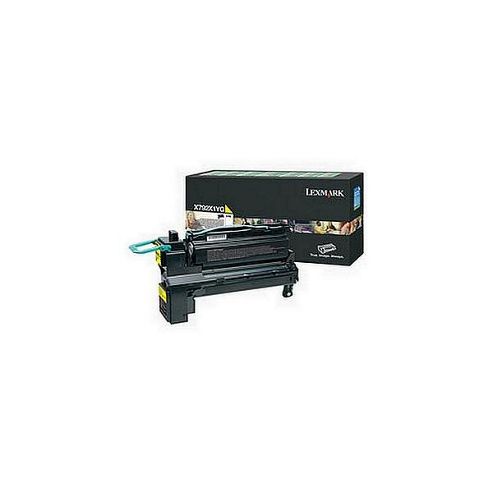 Image of Lexmark X792 Programme Print Cartridge (20k) - Yellow