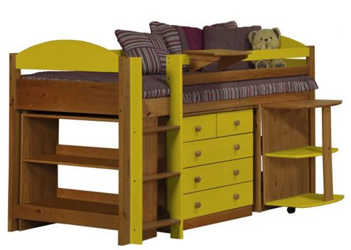 Image of Maximus Mid Sleeper Set 1 Antique With Lime Details