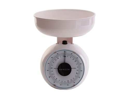 Image of Hanson Hb220 Mechanical Kitchen Scale White
