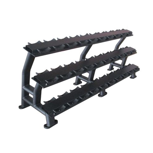 Image of Bodymax Zenith Dumbbell Rack - 3 Tier 15 Pairs