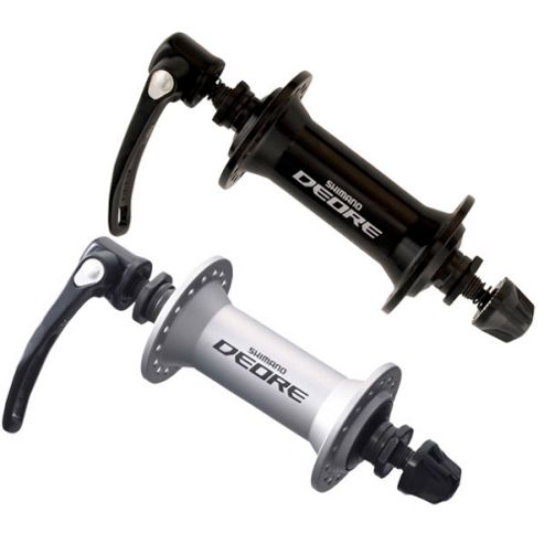 Image of Shimano M590 Deore Non-disc Front Hub - Black 36h