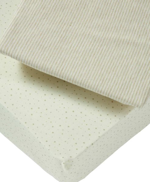 Image of Mamas & Papas - Millie & Boris - Pack Of Two Fitted Sheets