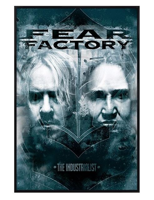 Image of Fear Factory Gloss Black Framed The Industrialist Poster