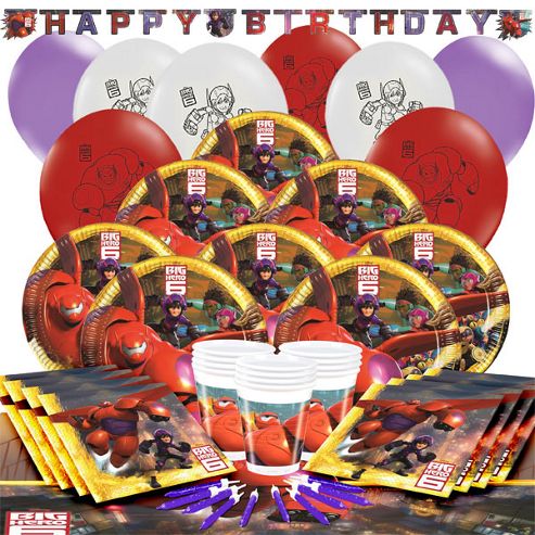 Image of Big Hero 6 Party Pack