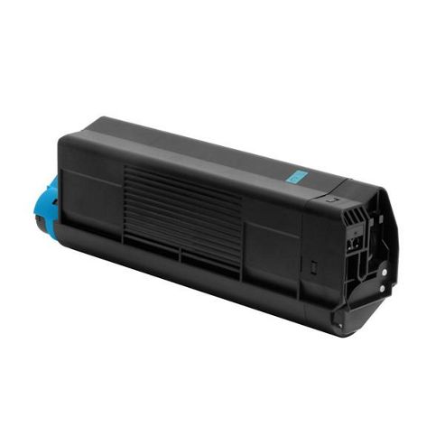 Image of Oki Type C6 Toner Cartridge (cyan) For C5100/c5300 Colour Printers