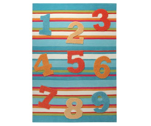 Image of Esprit 1,2,3,.. Pink / Multi Kids Rug - 170cm X 240cm