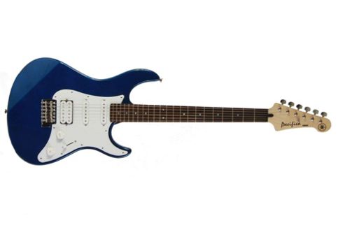 Image of Yamaha Pacifica 012 Elec Guitar - Dark Blue Metallic