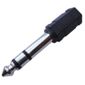 Mono Socket to Stereo Jack Adaptor