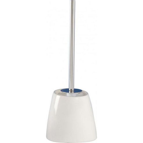 Image of Sanwood Stone Toilet Brush Set - Brown