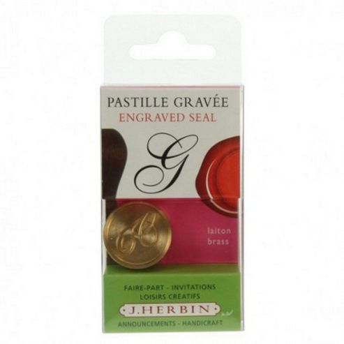 Image of J. Herbin Brass Seal - G