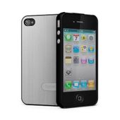 Cygnett UrbanShield for iPhone 4 + 4S + Screen Protector - Silver