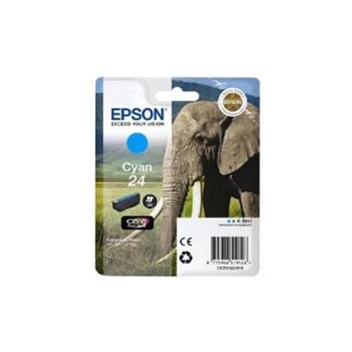 Image of Epson Singlepack Cyan 24 Claria Photo Hd Ink