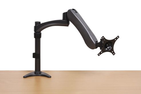 Image of B-tech Double Arm Desk Bracket For Up To 24
