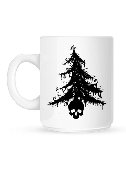 Image of Spooky Christmas Tree 10oz Ceramic Mug