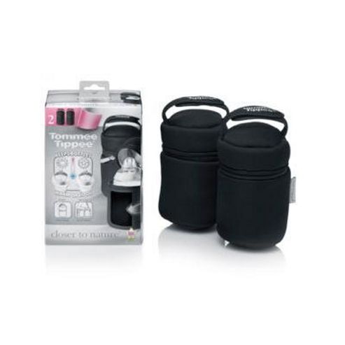 Image of Tommee Tippee Insulated Bottle Carriers Pack Of 2