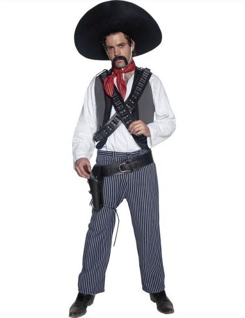 Image of Adult Western Mexican Bandit Costume