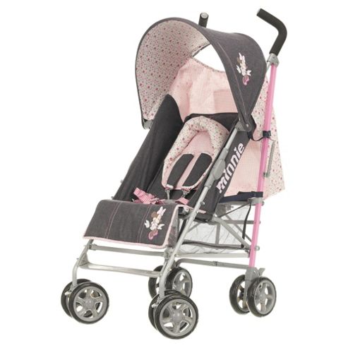 Image of Obaby Atlas V2 Stroller, Retro Minnie Denim