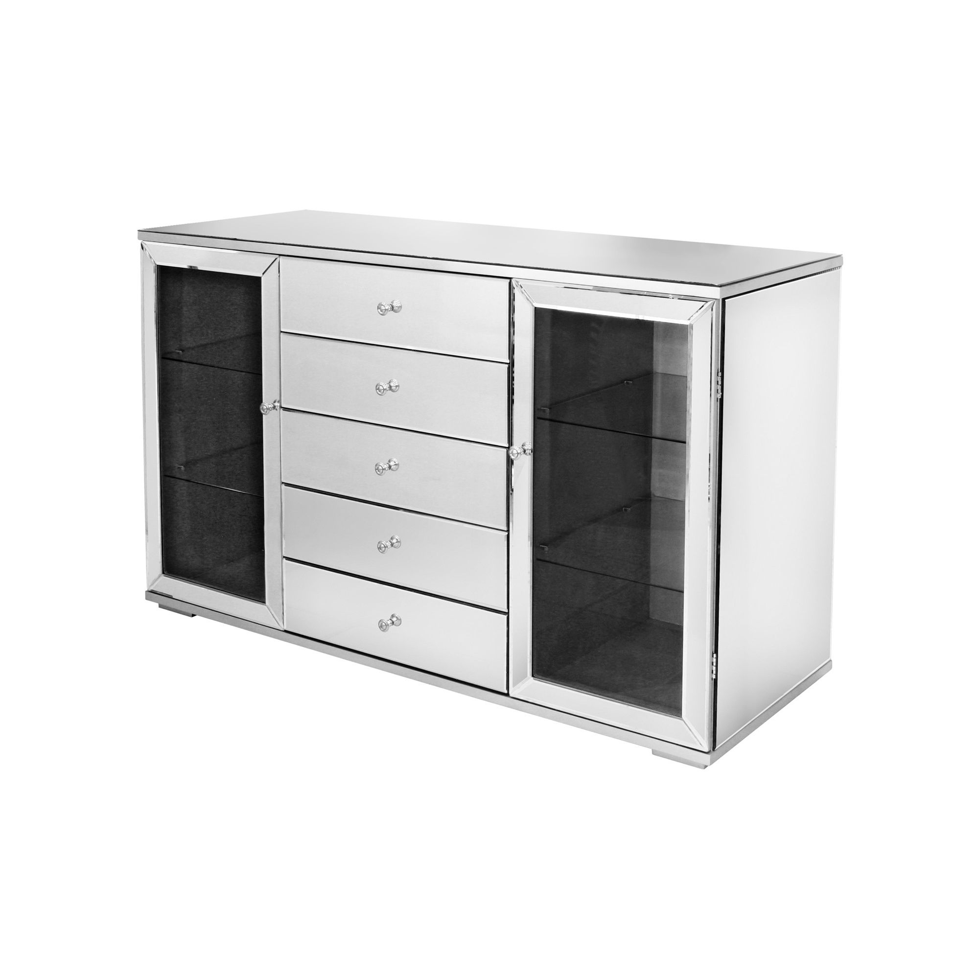 Home Essence Mirrored Sideboard at Tesco Direct