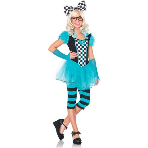 Image of Hipster Alice - Child Costume 10-12 Years