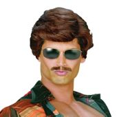 Used Car Salesman Wig. Dark Brown