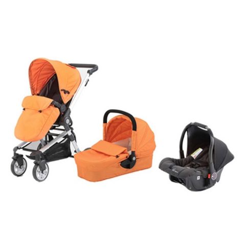 Image of Baby Elegance Beep Twist Travel System (orange)