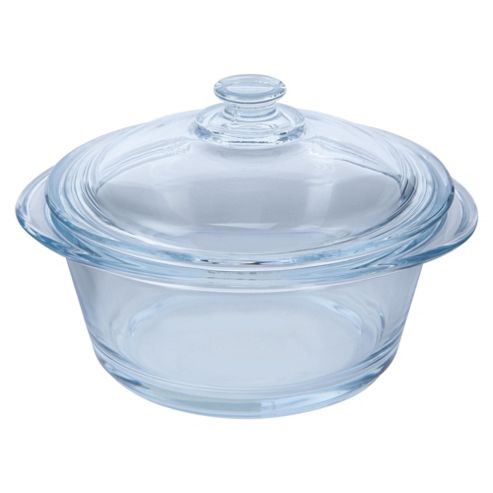 Image of Pyrex Minis Round Glass Casserole Dish