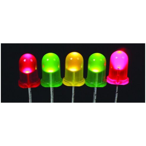 Image of 5mm 12v He Red Led