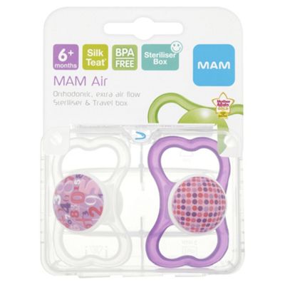 Mam 6+ Months Air Soothers X2