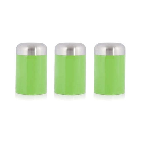 Image of Cook Incolour Set Of 3 Dome Canister - Green