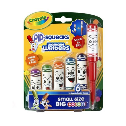 Image of Crayola 6 Pipsqueak Washable Writers