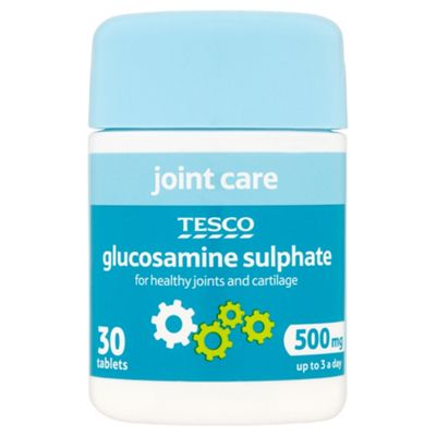 Tesco Health Joint Care Tablets with Glucosamine Sulphate 500Mg - 30s