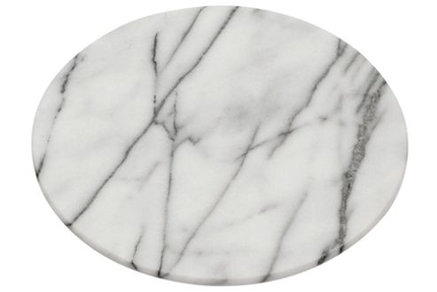 Image of Premier Housewares Lazy Susan In White Marble