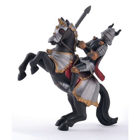 Image of Elc Black Knight On Horseback