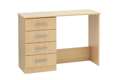 Image of Ideal Furniture Budapest Single Dressing Table - Beech