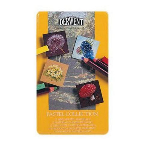 Image of Derwent Pastel Collec Tin 12