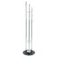Urbane Designs Nerix Hall Tree in Chrome