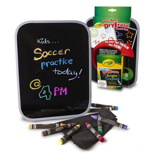 Image of Crayola Dry Erase Dual Sided Board