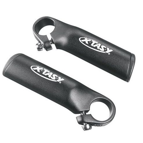 Image of Xtasy Stubby Alloy Bar Ends - Black