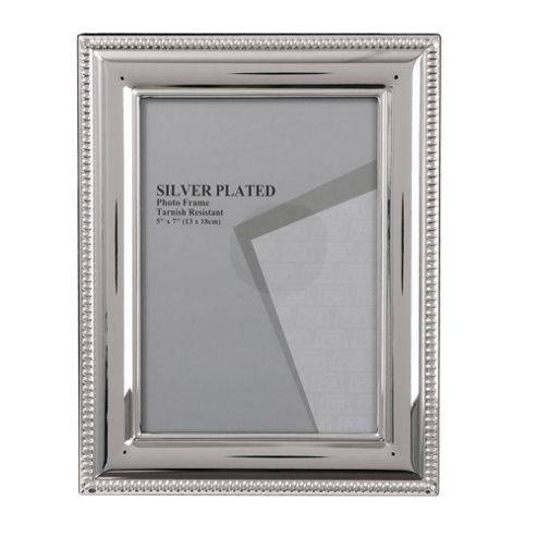 Image of Evergreen Bead Photo Frame - 5" X 7"