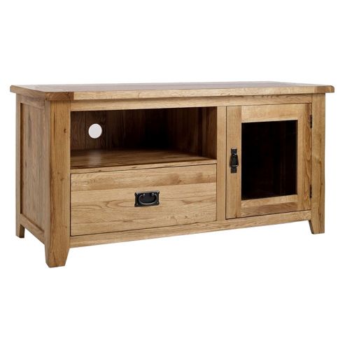 Image of Westbury Reclaimed Oak Tv Cabinet