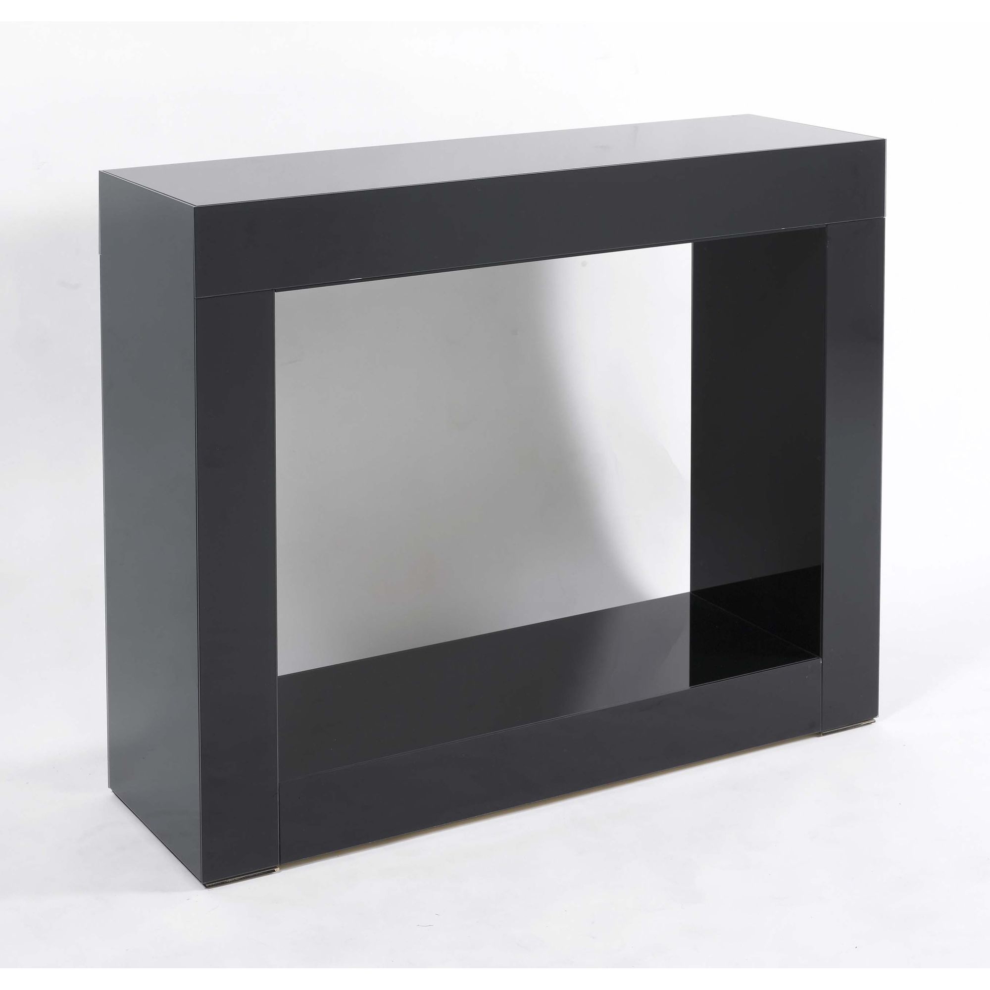 Morris Mirrors Ltd Contemporary Console Table - Black at Tesco Direct